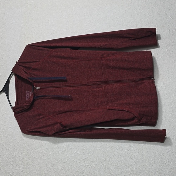 Patagonia Jackets & Blazers - Patagonia Women's Red and Burgundy Hoodie